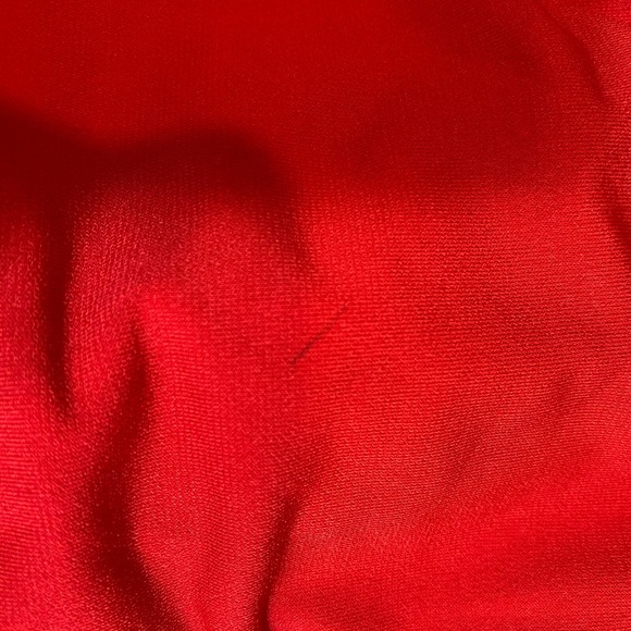 Torrid Mini Studio Dress Womens 0X Red 3/4 Sleeve Knit $75 - Picture 3 of 10